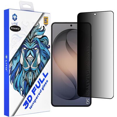 Lito - 2.5D FullGlue Glass Ultra Thin - Samsung Galaxy S26 - Privacy (Samsung Galaxy S26), Smartphone Schutzfolie, Transparent Lito - 2.5D FullGlue Glass Ultra Thin - Samsung Galaxy S26 - Privacy (Samsung Galaxy S26), Smartphone Schutzfolie, Transparent
