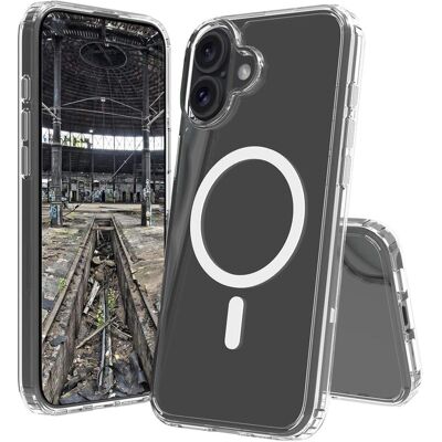 JT Berlin iPhone 16 Plus - JT Pankow Clear MagSafe (Apple iPhone 16 Plus), Smartphone Hülle, Transparent JT Berlin iPhone 16 Plus - JT Pankow Clear MagSafe (Apple iPhone 16 Plus), Smartphone Hülle, Transparent