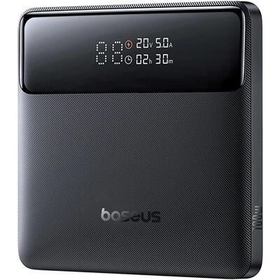 Baseus Blade H1 (20000 mAh, 100 W, 74 Wh), Powerbank, Schwarz Baseus Blade H1 (20000 mAh, 100 W, 74 Wh), Powerbank, Schwarz
