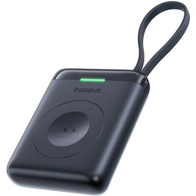 Baseus EnerFill FW11 Portable Wireless Charger for Apple Watch with Built-in Cable 5W Black (5 W), Wireless Charger, Schwarz Baseus EnerFill FW11 Portable Wireless Charger for Apple Watch with Built-in Cable 5W Black (5 W), Wireless Charger, Schwarz