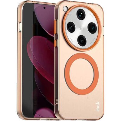 Imak OPPO Find X8 Pro - Schützende Acryl-Handyhülle mit Magnet (Oppo Find X8 Pro), Smartphone Hülle, Orange Imak OPPO Find X8 Pro - Schützende Acryl-Handyhülle mit Magnet (Oppo Find X8 Pro), Smartphone Hülle, Orange