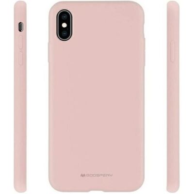 Mercury Silicone iPhone 13 Pro Max 6,7" różowo-piaskowy/pink sand (Apple iPhone 13 Pro Max), Smartphone Hülle, Pink, Rosa Mercury Silicone iPhone 13 Pro Max 6,7" różowo-piaskowy/pink sand (Apple iPhone 13 Pro Max), Smartphone Hülle, Pink, Rosa