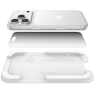 Belkin Invisiglass Privacy (1 Stk., Apple iPhone 17 Pro), Smartphone Schutzfolie, Schwarz, Transparent Belkin Invisiglass Privacy (1 Stk., Apple iPhone 17 Pro), Smartphone Schutzfolie, Schwarz, Transparent
