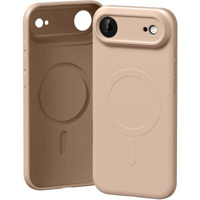 Mercury Semi-Silicone MagSafe Case for iPhone 17 Air Pink Sand (Apple iPhone Air), Smartphone Hülle, Pink Mercury Semi-Silicone MagSafe Case for iPhone 17 Air Pink Sand (Apple iPhone Air), Smartphone Hülle, Pink