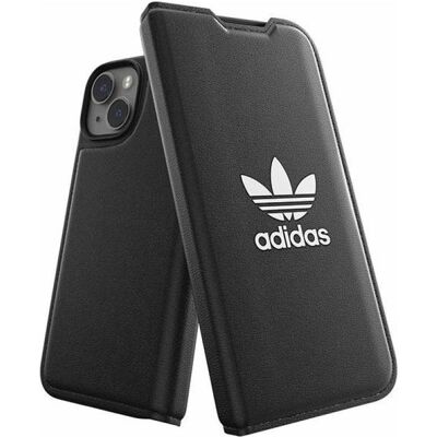 Adidas iPhone 14 6.1" Booklet Case - Schwarz Weiß Schutz Adidas iPhone 14 6.1" Booklet Case - Schwarz Weiß Schutz