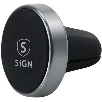 SiGN Universal Magnetic Phone Holder for Car - Silver, Smartphone Halterung, Silber SiGN Universal Magnetic Phone Holder for Car - Silver, Smartphone Halterung, Silber