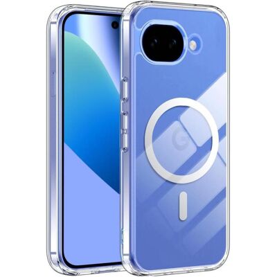 Screenguard Magnetic Clear Case MagSafe Hülle (Google Pixel 10a), Smartphone Hülle, Transparent Screenguard Magnetic Clear Case MagSafe Hülle (Google Pixel 10a), Smartphone Hülle, Transparent