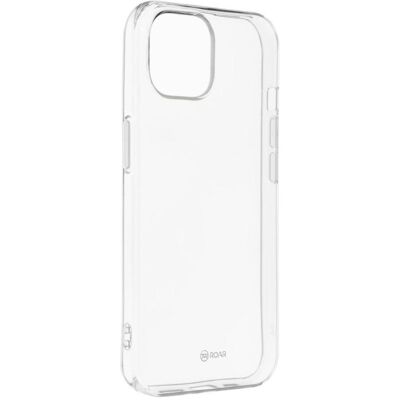 Roar Back panel cover Jelly Case - for Iphone 15 transparent (Apple iPhone 15), Smartphone Hülle, Transparent Roar Back panel cover Jelly Case - for Iphone 15 transparent (Apple iPhone 15), Smartphone Hülle, Transparent