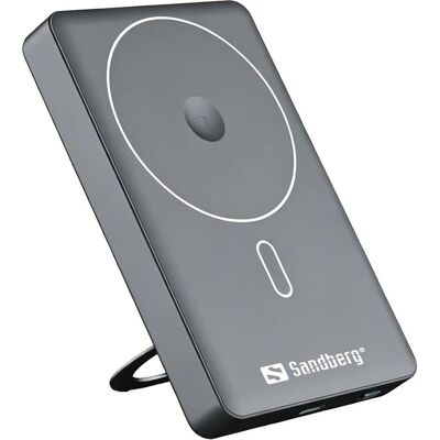 Sandberg 3in1, Mag Powerbank, 10000, Pro (10000 mAh), Powerbank, Grau Sandberg 3in1, Mag Powerbank, 10000, Pro (10000 mAh), Powerbank, Grau