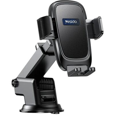 Yesido - Car Holder (C262) - Gravity Grip, for Dashboard and Windshield - Black, Smartphone Halterung, Schwarz Yesido - Car Holder (C262) - Gravity Grip, for Dashboard and Windshield - Black, Smartphone Halterung, Schwarz