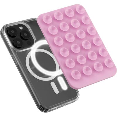 FoneKit Magsafe Holder with Suction Cups, Pink, Smartphone Halterung, Pink FoneKit Magsafe Holder with Suction Cups, Pink, Smartphone Halterung, Pink
