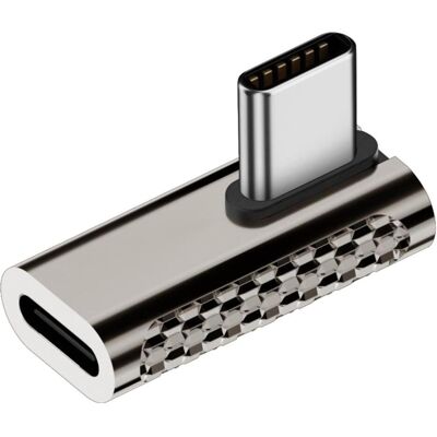 PowerGuard 90-Grad Winkel Adapter (USB-C), Mobilgerät Adapter, Grau PowerGuard 90-Grad Winkel Adapter (USB-C), Mobilgerät Adapter, Grau