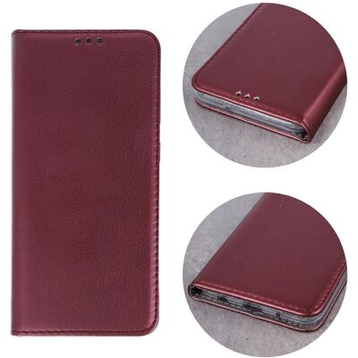 OEM Smart Magnetic case for Motorola Moto G86 burgundy (Motorola Moto G86), Smartphone Hülle, Rot OEM Smart Magnetic case for Motorola Moto G86 burgundy (Motorola Moto G86), Smartphone Hülle, Rot
