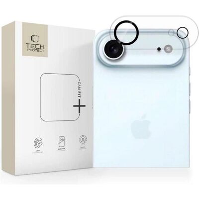 Tech-Protect Cam Fit+ Kameraabdeckung für iPhone 17 Air – Transparent (Apple iPhone 17 Pro), Smartphone Schutzfolie, Transparent Tech-Protect Cam Fit+ Kameraabdeckung für iPhone 17 Air – Transparent (Apple iPhone 17 Pro), Smartphone Schutzfolie, Transparent