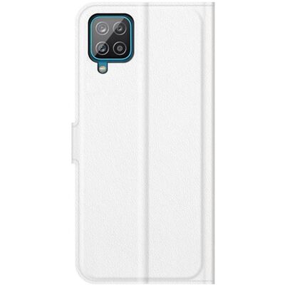 Cover-Discount Galaxy A22 4G - Leder Etui Hülle weiss (Samsung Galaxy A22), Smartphone Hülle, Weiss Cover-Discount Galaxy A22 4G - Leder Etui Hülle weiss (Samsung Galaxy A22), Smartphone Hülle, Weiss