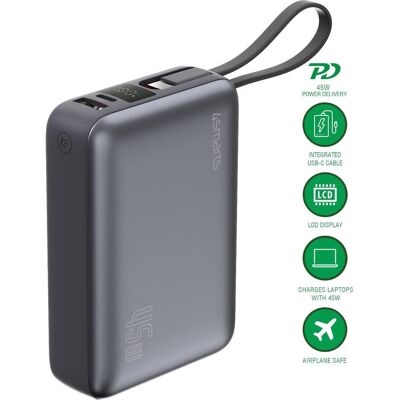 4smarts Enterprise (20000 mAh, 45 W, 77 Wh), Powerbank, Grau 4smarts Enterprise (20000 mAh, 45 W, 77 Wh), Powerbank, Grau