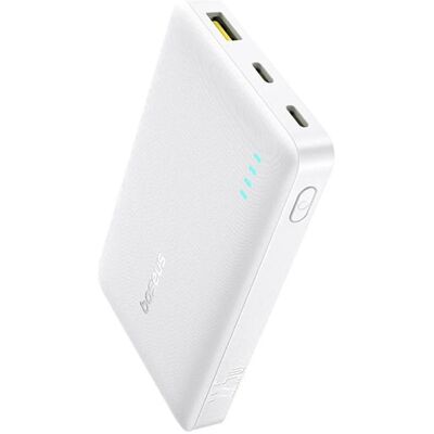 Baseus Powerbank Powerbank EnerFill FP21 10000mAh 22.5W USB-A - USB-C - biały (10000 mAh, 22.50 W), Powerbank, Weiss Baseus Powerbank Powerbank EnerFill FP21 10000mAh 22.5W USB-A - USB-C - biały (10000 mAh, 22.50 W), Powerbank, Weiss