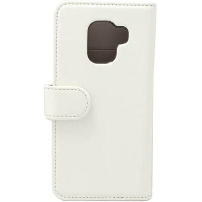 Carl Douglas Weißes Wallet Case für Samsung A8 2018 - Brieftasche, Kartenfächer, Geldfach Carl Douglas Weißes Wallet Case für Samsung A8 2018 - Brieftasche, Kartenfächer, Geldfach
