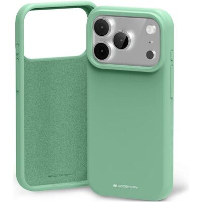 Mercury Etui Silicone do iPhone 17 Pro zielony (Apple iPhone 17 Pro), Smartphone Hülle, Grün Mercury Etui Silicone do iPhone 17 Pro zielony (Apple iPhone 17 Pro), Smartphone Hülle, Grün