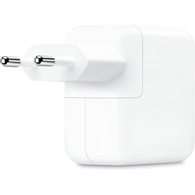 Apple USB-C Power Adapter (35 W, 2 Ports), USB Ladegerät, Weiss Apple USB-C Power Adapter (35 W, 2 Ports), USB Ladegerät, Weiss