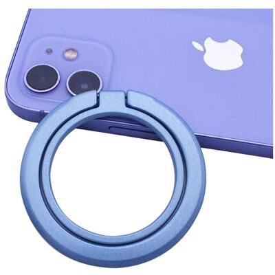 Techsuit - MagSafe Phone Ring (MPR3) - Round Shape, Aluminium Alloy, 3M - Blue, Smartphone Halterung, Blau Techsuit - MagSafe Phone Ring (MPR3) - Round Shape, Aluminium Alloy, 3M - Blue, Smartphone Halterung, Blau