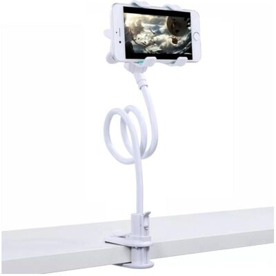 Remax Phone Stand Schwanenhals Handy Tisch Halterung, Smartphone Halterung, Weiss Remax Phone Stand Schwanenhals Handy Tisch Halterung, Smartphone Halterung, Weiss