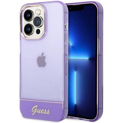 Guess GUHCP14XHGCOU iPhone 14 Pro Max 6,7" fioletowy/purple hardcase Translucent (1 Stk., Apple iPhone 14 Pro Max), Smartphone Schutzfolie, Transparent, Violett Guess GUHCP14XHGCOU iPhone 14 Pro Max 6,7" fioletowy/purple hardcase Translucent (1 Stk., Apple iPhone 14 Pro Max), Smartphone Schutzfolie, Transparent, Violett