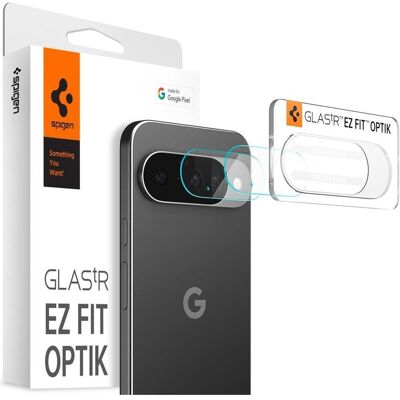 Spigen - Optik.tR Camera Glass (2 pack) - Google Pixel 10 - Crystal Clear (2 Stk., Google Pixel 10), Smartphone Schutzfolie, Transparent Spigen - Optik.tR Camera Glass (2 pack) - Google Pixel 10 - Crystal Clear (2 Stk., Google Pixel 10), Smartphone Schutzfolie, Transparent
