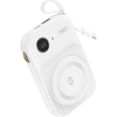 xO Powerbank PR270, 10000mAh, 22.5W, QC + PD + FQI, White (10000 mAh, 22.50 W), Powerbank, Weiss xO Powerbank PR270, 10000mAh, 22.5W, QC + PD + FQI, White (10000 mAh, 22.50 W), Powerbank, Weiss