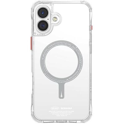 Skinarma case Saido iPhone 16 Plus 6.7" Magnetic Charging clear (Apple iPhone 16 Plus), Smartphone Hülle, Transparent Skinarma case Saido iPhone 16 Plus 6.7" Magnetic Charging clear (Apple iPhone 16 Plus), Smartphone Hülle, Transparent