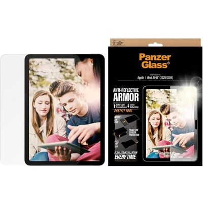 PanzerGlass Ultra-Wide Fit Reflective Armor Tempered Glass (1 Stk., Apple iPad Air 11 2024, Apple iPad Air 11 2025, Apple iPad Air 11 2026), Tablet Schutzfolie PanzerGlass Ultra-Wide Fit Reflective Armor Tempered Glass (1 Stk., Apple iPad Air 11 2024, Apple iPad Air 11 2025, Apple iPad Air 11 2026), Tablet Schutzfolie
