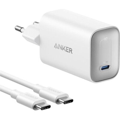 Anker Nano Charger 100W GaN Ladegerät 1x USB-C mit USB-C Kabel 1,8m weiss (100 W, 1 Port), USB Ladegerät, Weiss Anker Nano Charger 100W GaN Ladegerät 1x USB-C mit USB-C Kabel 1,8m weiss (100 W, 1 Port), USB Ladegerät, Weiss