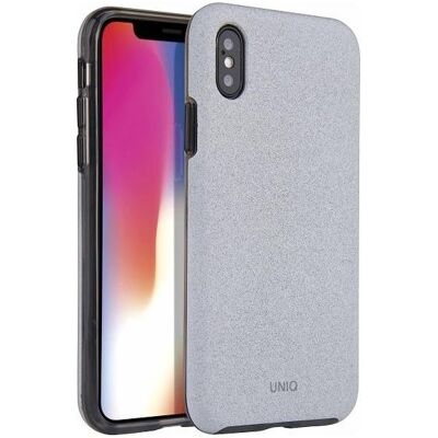 Uniq Unique case for Lithos iPhone Xs Max light gray (Apple iPhone XS Max), Smartphone Hülle, Grau Uniq Unique case for Lithos iPhone Xs Max light gray (Apple iPhone XS Max), Smartphone Hülle, Grau