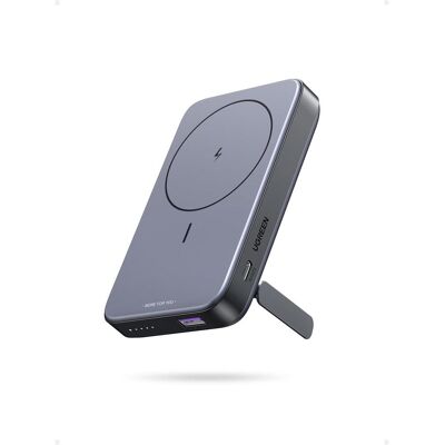 Ugreen Wireless Charger (10000 mAh, 20 W, 37 Wh), Powerbank, Grau Ugreen Wireless Charger (10000 mAh, 20 W, 37 Wh), Powerbank, Grau