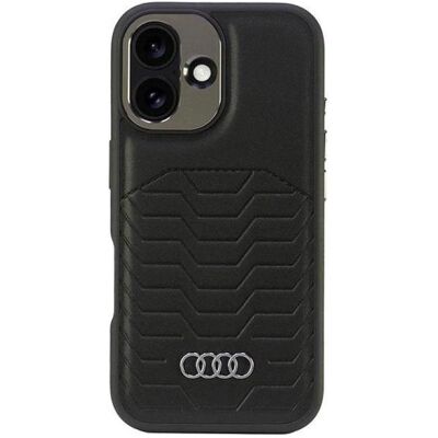 Audi iPhone 16 Plus Leder MagSafe Hülle Audi iPhone 16 Plus Leder MagSafe Hülle