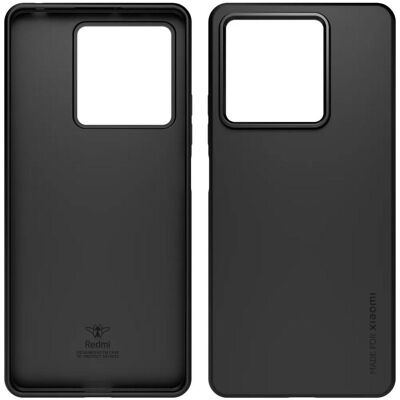 Xiaomi Redmi Note 13 5G Silikon Handyhülle - Schwarz Xiaomi Redmi Note 13 5G Silikon Handyhülle - Schwarz