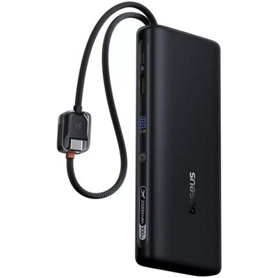 Baseus EnerFill FC41 20000 mAh 100W USB-C czarny (20000 mAh, 100 W, 18.25 Wh), Powerbank, Schwarz Baseus EnerFill FC41 20000 mAh 100W USB-C czarny (20000 mAh, 100 W, 18.25 Wh), Powerbank, Schwarz