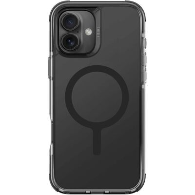 Uniq etui Combat iPhone 16 6.1" Magclick Charging czarny/carbon black (Apple iPhone 16), Smartphone Hülle, Schwarz Uniq etui Combat iPhone 16 6.1" Magclick Charging czarny/carbon black (Apple iPhone 16), Smartphone Hülle, Schwarz