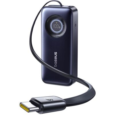 Baseus EnerCore CR11 (20000 mAh, 67 W, 74 Wh), Powerbank, Schwarz, Blau Baseus EnerCore CR11 (20000 mAh, 67 W, 74 Wh), Powerbank, Schwarz, Blau