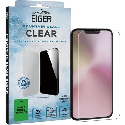 Eiger Klarsicht-Displayschutz für iPhone 16e Eiger Klarsicht-Displayschutz für iPhone 16e