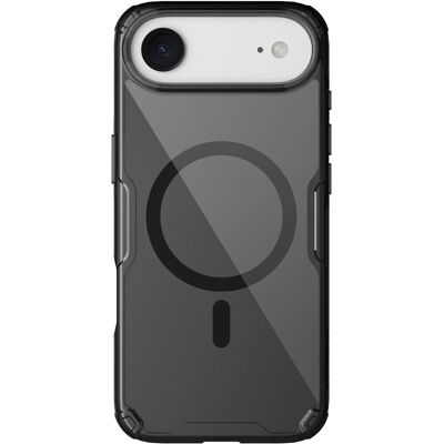 Nillkin Nature TPU Pro Magnethülle kompatibel mit MagSafe für iPhone 17 Air - Translucent Black (Apple iPhone 17 Pro), Smartphone Hülle, Transparent Nillkin Nature TPU Pro Magnethülle kompatibel mit MagSafe für iPhone 17 Air - Translucent Black (Apple iPhone 17 Pro), Smartphone Hülle, Transparent