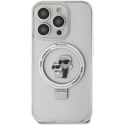 Karl Lagerfeld iPhone Hülle Weiß - Ring Ständer MagSafe für iPhone 11/XR Karl Lagerfeld iPhone Hülle Weiß - Ring Ständer MagSafe für iPhone 11/XR