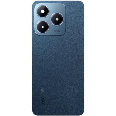 realme Battery Cover fur C63, Leather Blue (Abdeckung, Realme C63), Mobilgerät Ersatzteile, Blau realme Battery Cover fur C63, Leather Blue (Abdeckung, Realme C63), Mobilgerät Ersatzteile, Blau