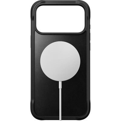 Nomad MagSafe Leder Hülle iPhone 17 Pro Max (Apple iPhone 17 Pro Max), Smartphone Hülle, Schwarz Nomad MagSafe Leder Hülle iPhone 17 Pro Max (Apple iPhone 17 Pro Max), Smartphone Hülle, Schwarz