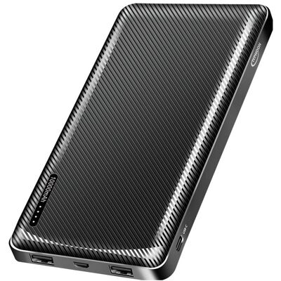 LogiLink Powerbank 10.000 mAh, 2x USB-A, USB-C, micro-USC, schwarz (10000 mAh), Powerbank, Schwarz LogiLink Powerbank 10.000 mAh, 2x USB-A, USB-C, micro-USC, schwarz (10000 mAh), Powerbank, Schwarz