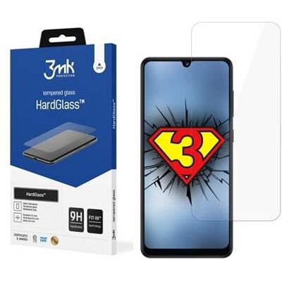 3MK HardGlass for Samsung Galaxy A32 5G (Samsung Galaxy A32 5G), Smartphone Schutzfolie, Grau 3MK HardGlass for Samsung Galaxy A32 5G (Samsung Galaxy A32 5G), Smartphone Schutzfolie, Grau