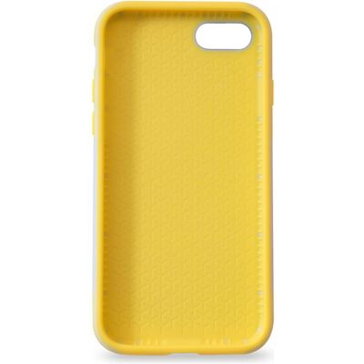 KMP Protective (Apple iPhone 8), Smartphone Hülle, Grau, Gelb KMP Protective (Apple iPhone 8), Smartphone Hülle, Grau, Gelb