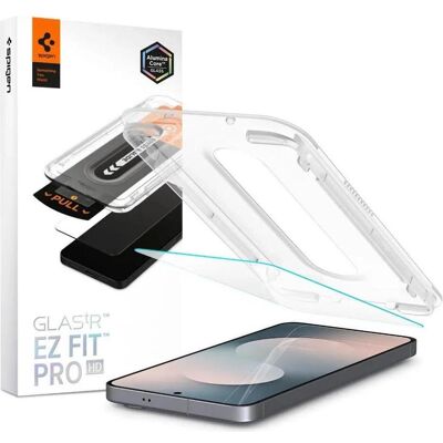 Spigen GLAS.tR EZ Fit Pro HD (1 Stk., Samsung Galaxy S25 FE), Smartphone Schutzfolie, Transparent Spigen GLAS.tR EZ Fit Pro HD (1 Stk., Samsung Galaxy S25 FE), Smartphone Schutzfolie, Transparent