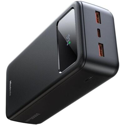 Mcdodo - Power Bank (MC-4240) - Type-C + 2x USB-A Ports, 30000mAh, 22.5W, LED Display - Black (30000 mAh, 22.50 W), Powerbank, Schwarz Mcdodo - Power Bank (MC-4240) - Type-C + 2x USB-A Ports, 30000mAh, 22.5W, LED Display - Black (30000 mAh, 22.50 W), Powerbank, Schwarz