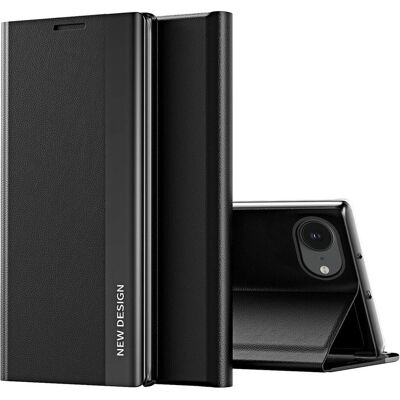 Hurtel Back panel cover Sleep Case Pro for iPhone 16e with Flip and Stand - Black (Apple iPhone 16e, Apple iPhone 17e), Smartphone Hülle, Schwarz Hurtel Back panel cover Sleep Case Pro for iPhone 16e with Flip and Stand - Black (Apple iPhone 16e, Apple iPhone 17e), Smartphone Hülle, Schwarz